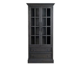 Camden Cabinet With Rustic Black