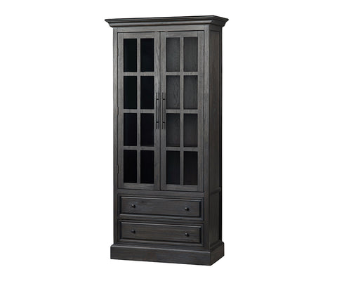 Camden Cabinet With Rustic Black