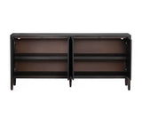 Amir Sideboard 4 Doors Black