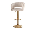 Frederica Leather Swivel Bar Stool