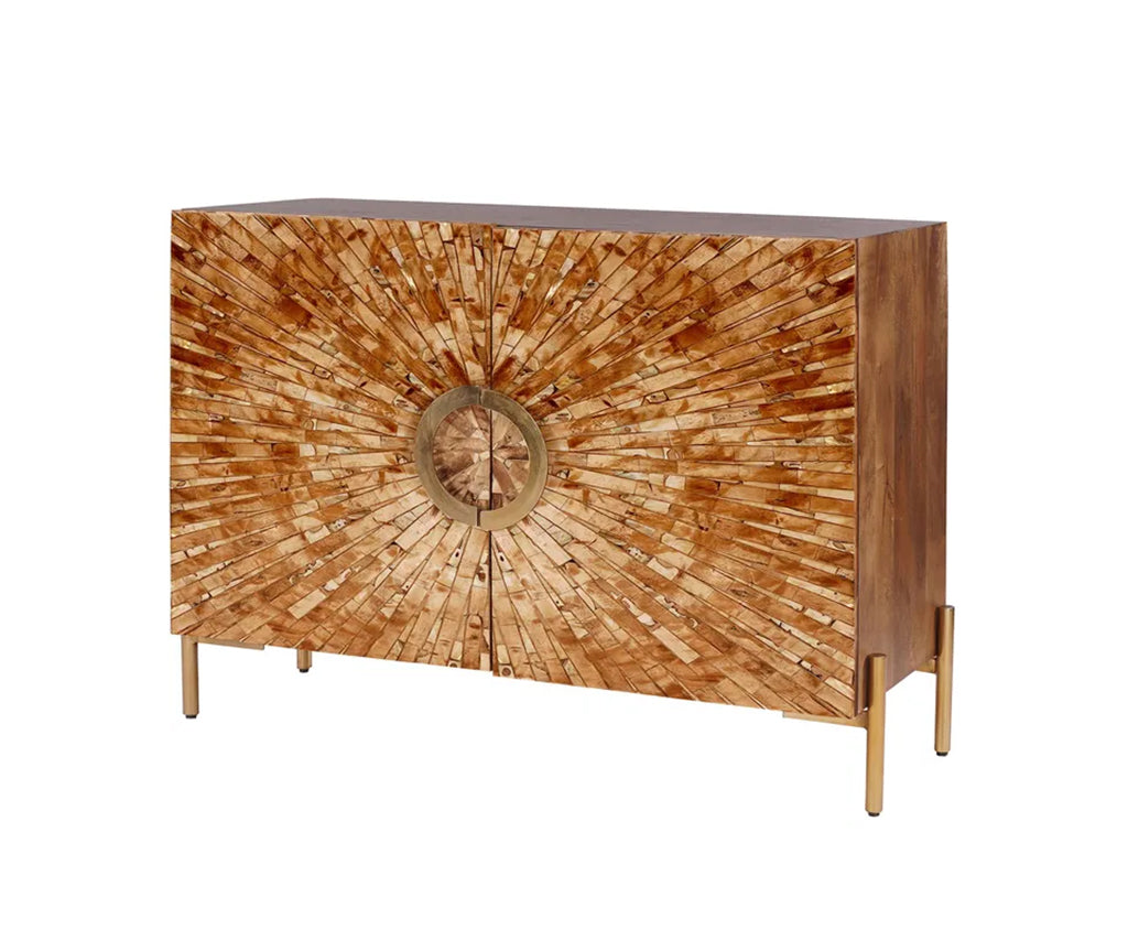 Jacob Bone Inlay Sideboard 2 Doors