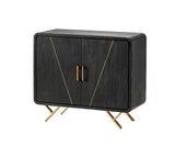 Maven 2 Doors Sideboard Black