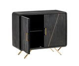 Maven 2 Doors Sideboard Black