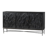 Richard Sideboard 3 Doors Black