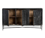 Richard Sideboard 3 Doors Black