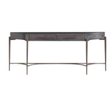 Austin Console Table Dark Grey Oak