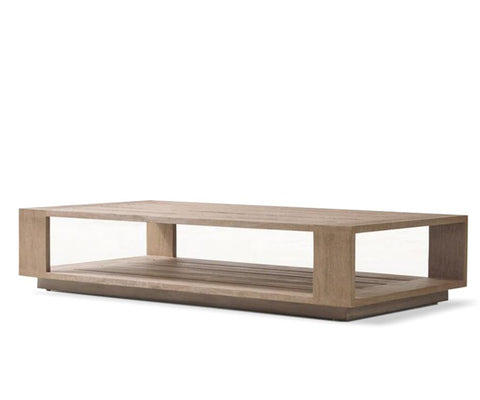 Palma Outdoor Teak Coffee Table Rectangular