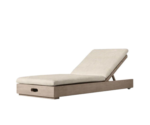 Palma Teak Sun Lounger Single