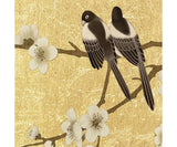 Chinoiserie Gold Wall Art Set of 3