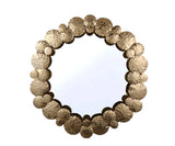 Len Polished Gold Stainless Steel Wall Mirror