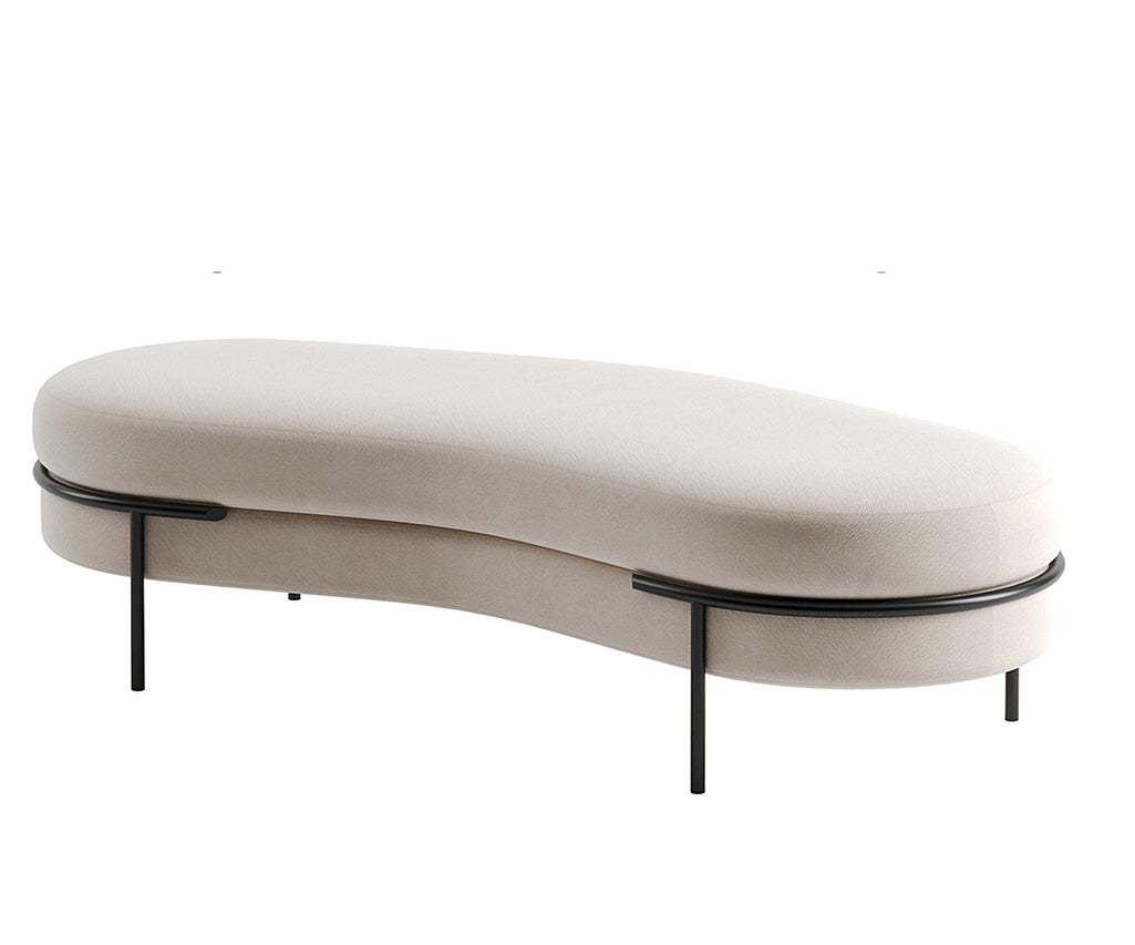 Hudson Curved Bench