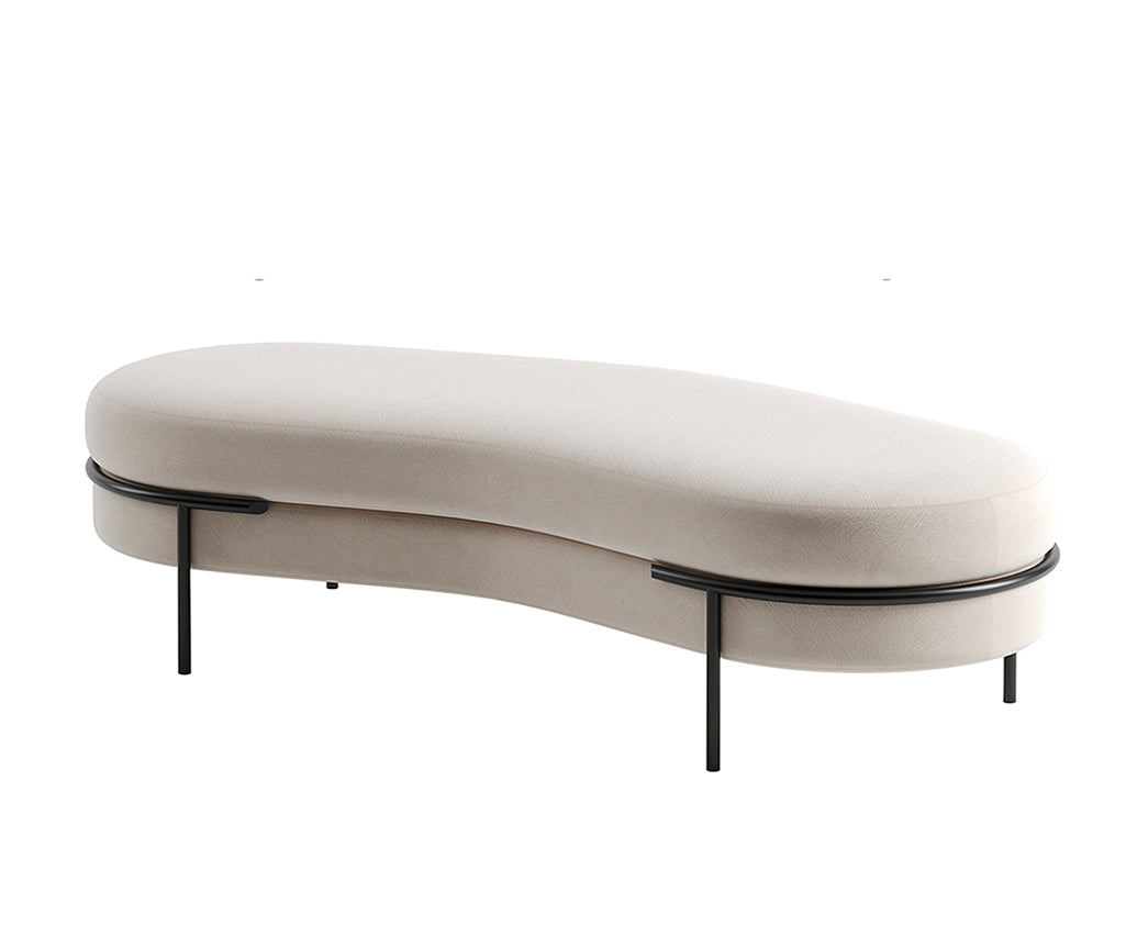 Hudson Curved Bench