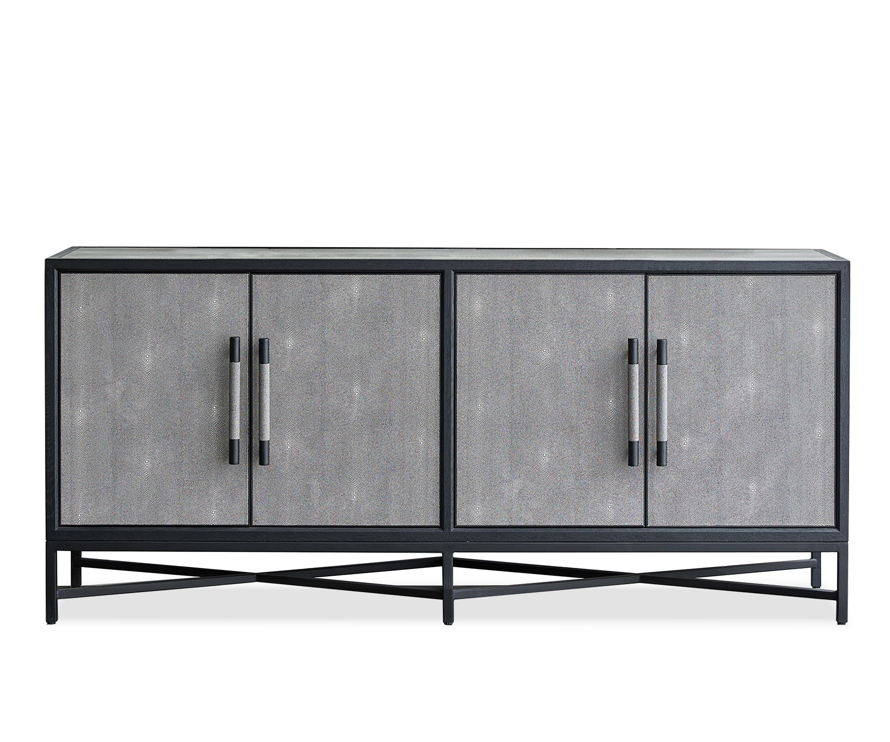 Luca Faux Shagreen Sideboard