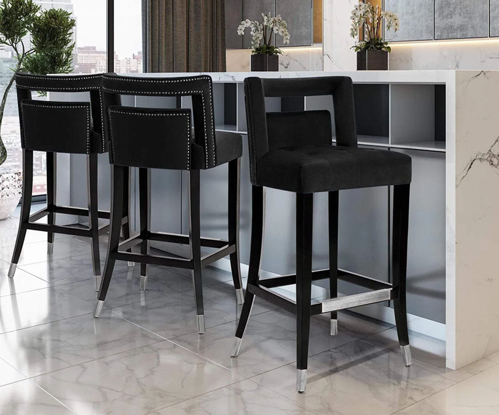 Bella Counter Stool Black