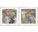 Flower dance wall art set of 2