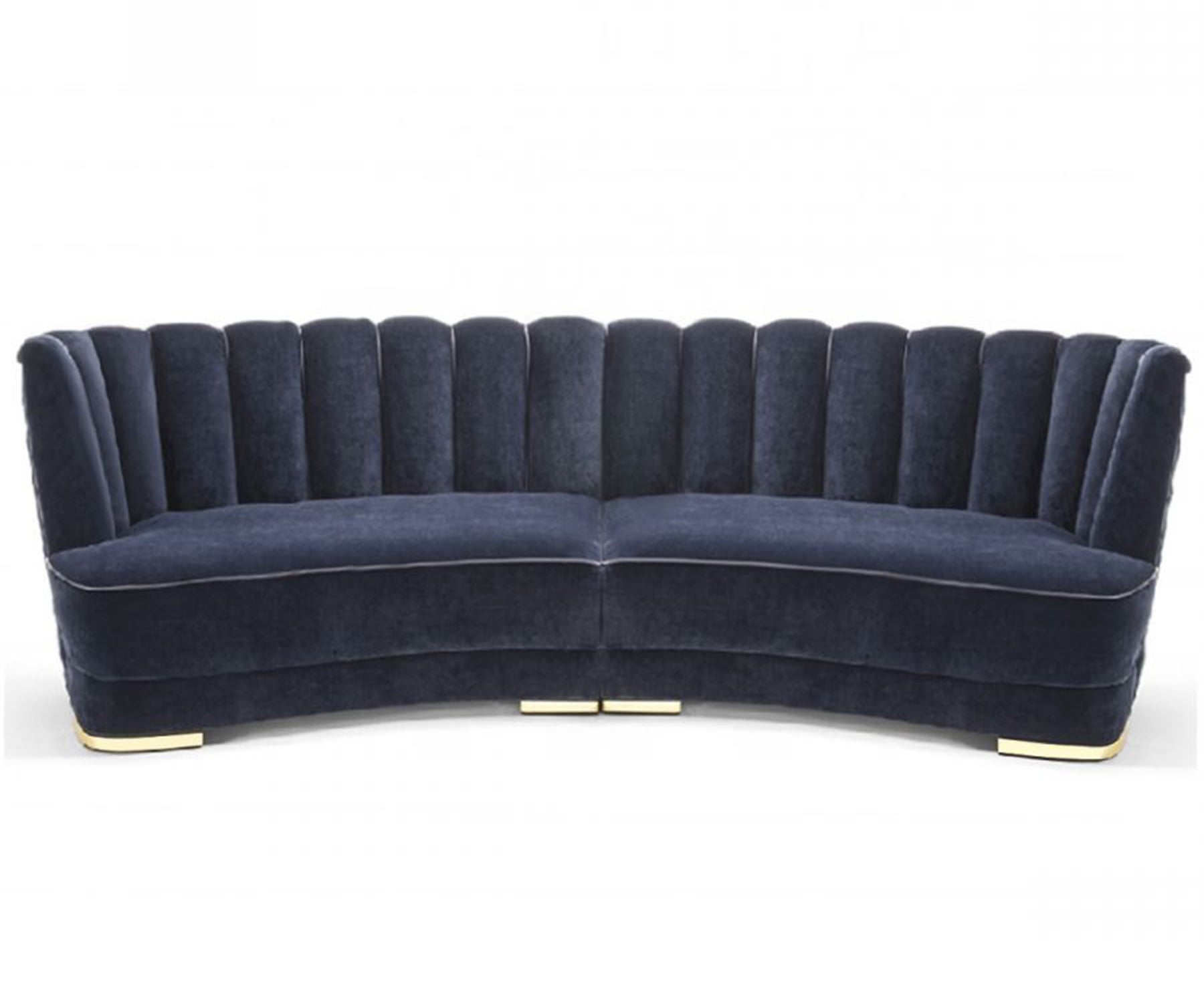 Lydia curved sofa