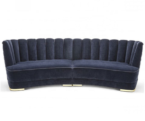 Lydia curved sofa