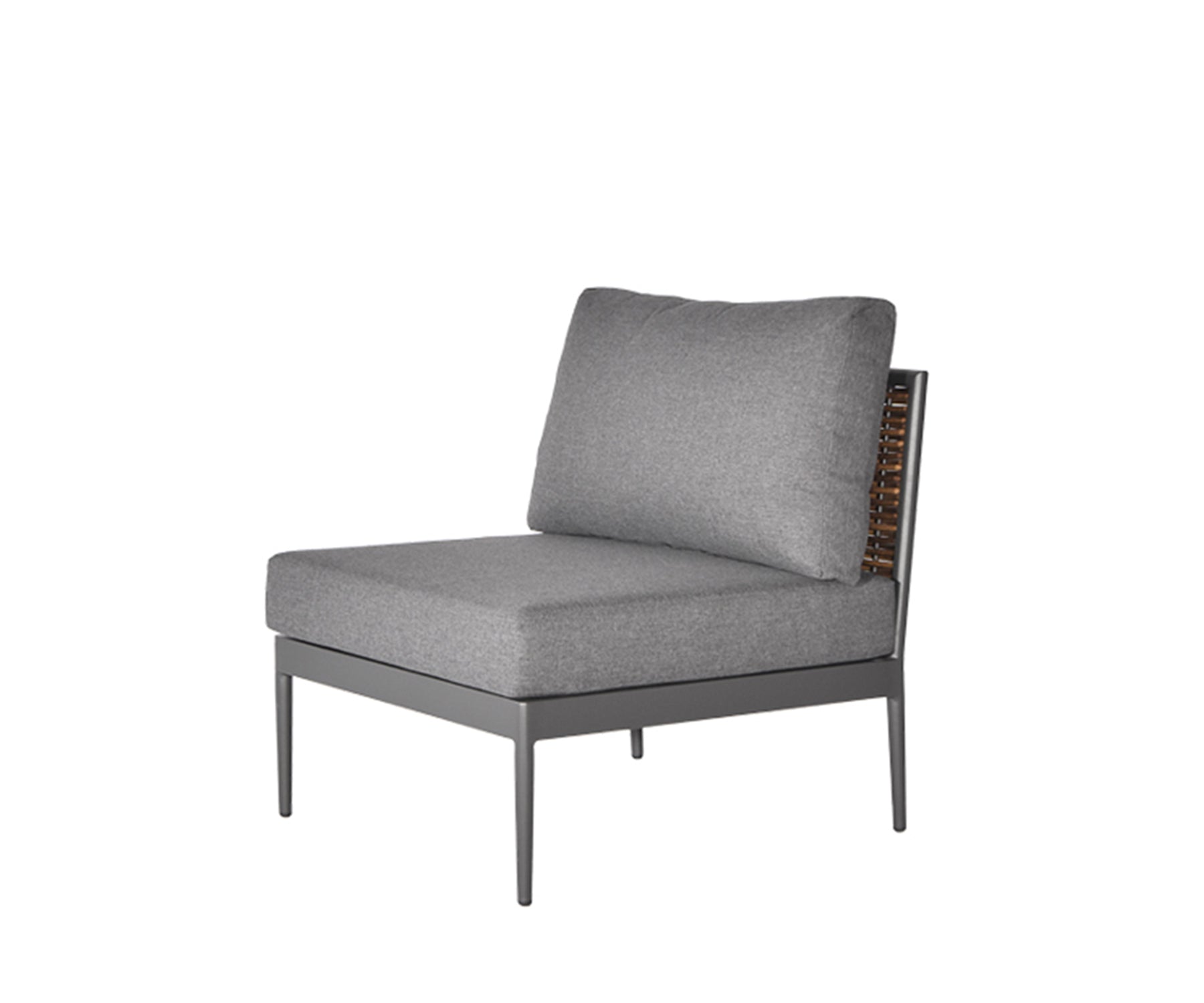 Muses armless outdoor sofa