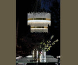 Orient Gold 2 Tier Chandelier